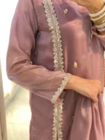 Zeenat Mauve Elegance Set - Image 4