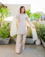 Ivory Whisper Farshi Suit Set - Image 8