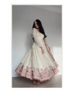 Vintage Petal Anarkali - Image 2