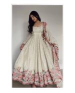 Vintage Petal Anarkali - Image 3