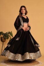 Midnight Radiance Lehenga - Image 2