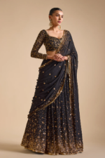 Noir Royale Lehenga Set - Image 5