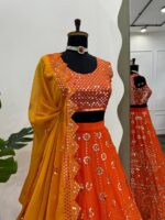 Sunset Glow Lehenga Set - Image 5