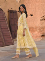 Organza Charm Anarkali Kurta Set - Image 8