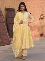 Organza Charm Anarkali Kurta Set