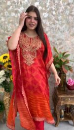 Sunset Elegance Kaftan Set - Image 4