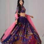 Premium Intricate Kalamkari Designer Lehenga Choli Set