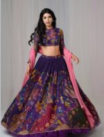 Premium Intricate Kalamkari Designer Lehenga Choli Set - Image 2
