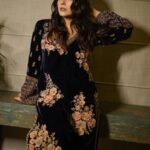 Shehnaz Gill Slay In Royal Velvet Suit