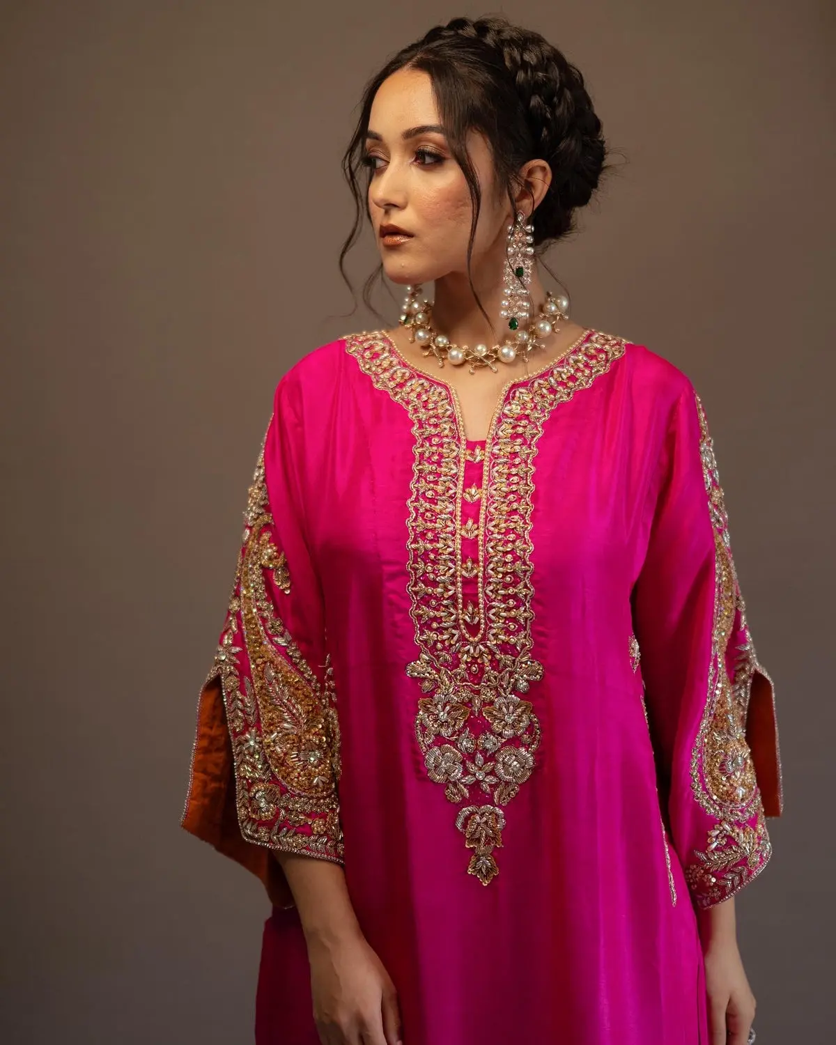 IMG_7995.jpeg Heavy Work Magenta Premium Suit Set - Image 1