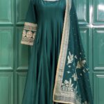 Peacock Bliss Anarkali Suit