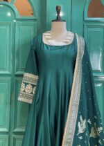Peacock Bliss Anarkali Suit - Image 2