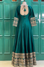 Peacock Bliss Anarkali Suit - Image 4