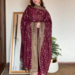 Designer Monsoon Silk Kurta Suit Set