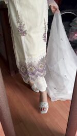 Anaya Pure Organza Suit Set - Image 4