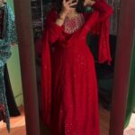 Graceful Unique Mirror-Work Dress