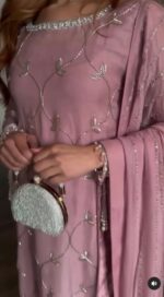 Blush Pink Pakistani Suit Set - Image 4