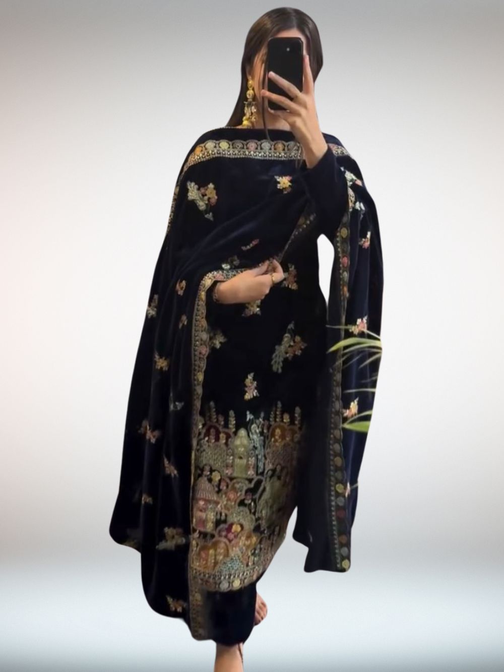 Untitled-design-18.jpg Black Velvet Noir Royal Suit - Image 1