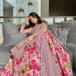 Floral Fantasy Silk Lehenga