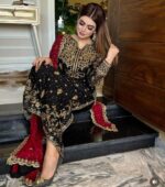 Regal Black Designer Suit Set - Image 6