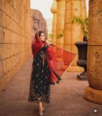 Regal Black Designer Suit Set - Image 2