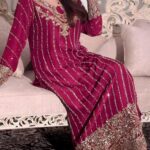 Royal Ruby Hand-Embroidered Salwar Suit