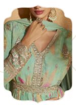 Floral Enchantment Anarkali - Image 13