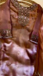 Embroidered Shine Luxe Suit - Image 2