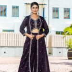 Mahi Crop Top Trouser With Shrug Set