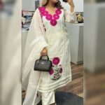 Aditi Swan White Kurta Set