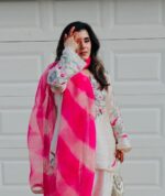 Rose Radiance Embroidered Ensemble - Image 3