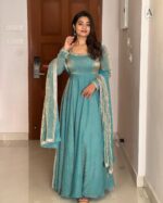 Anaya Designer Gown With Dupatta Set - Image 2