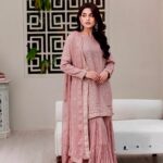 Lightweight Pastel Pink Sharara Set for Women – Embroidered Kurta with Dupatta – Elegant Summer Ethnic Wear