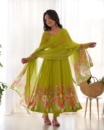 Floral Symphony Anarkali - Image 23