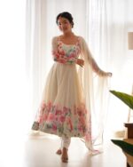 Floral Symphony Anarkali - Image 8