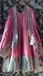 Aayat Royal Rose Zari Anarkali Suit Set