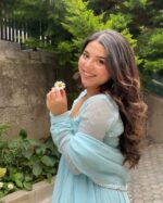 Aqua Grace Anarkali Suit Set - Image 4