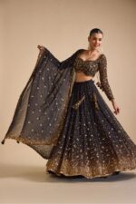 Noir Royale Lehenga Set - Image 3