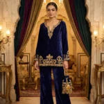 Imperial Blue Premium Velvet Set