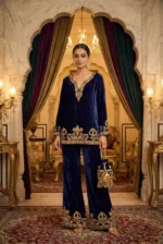 Imperial Blue Premium Velvet Set