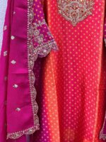 Ruby Embroidery Suit Set with Dupatta and Pant - Image 5