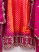 Ruby Embroidery Suit Set with Dupatta and Pant - Image 7