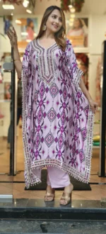 Royal Chinon Silk Luxe Kaftan - Image 10