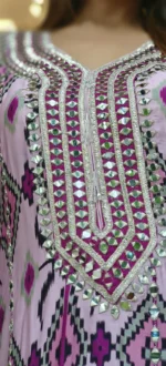 Royal Chinon Silk Luxe Kaftan - Image 9