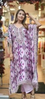 Royal Chinon Silk Luxe Kaftan - Image 6