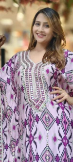 Royal Chinon Silk Luxe Kaftan - Image 7