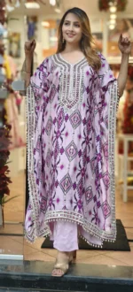 Royal Chinon Silk Luxe Kaftan - Image 8