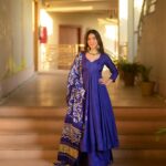 Anamika Premium Silk Anarkali Suit Set