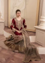 Adira Antique Enchantment Gharara Set - Image 5