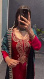 Rajwada Royale 9000 Velvet Suit Set - Image 5